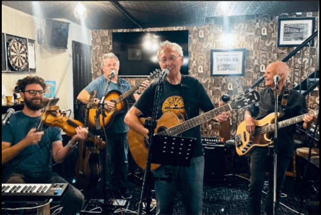 The Tony Foster Band group photo